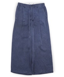 VOAAOV | 【VOAAOV】PIGMENT CUPRO Tuck Wide Pants(その他パンツ)