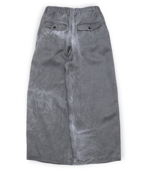 VOAAOV（ヴォアーブ）の「【VOAAOV】PIGMENT CUPRO Tuck Wide Pants（その他パンツ・メンズ・チャコールグレー/ネイビー/キャメル・0/1/2）」の20枚目の写真