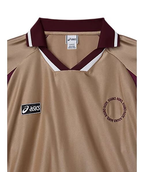 ASICS(アシックス)の「【ASICS】GAME SHIRT LONG-T(Tシャツ/カットソー・レディース・ベージュ・L/M)」の4枚目の写真