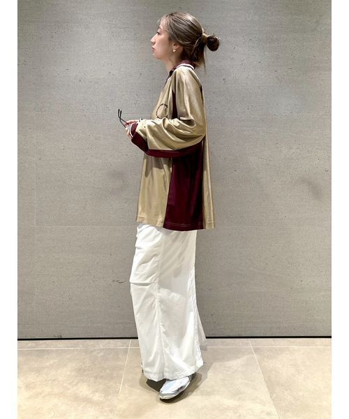 ASICS(アシックス)の「【ASICS】GAME SHIRT LONG-T(Tシャツ/カットソー・レディース・ベージュ・L/M)」の7枚目の写真