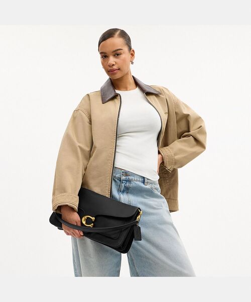COACH(コーチ)の「タビー ショルダー バッグ 36(ショルダーバッグ・レディース・ブラック系その他・ONE)」の4枚目の写真