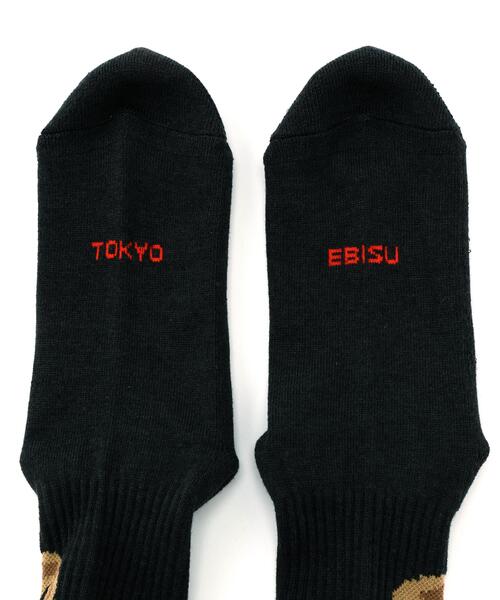 ROSTER SOX（ロスターソックス）の「ROSTER SOX/ロスターソックス　TEAM BEAR SOCKS メンズ レディース（ソックス/靴下・メンズ・ホワイト/ブラック・2/1）」の7枚目の写真