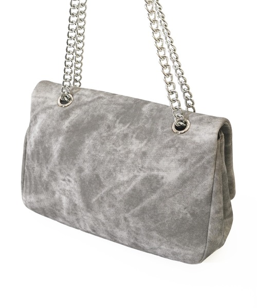 GYDA（ジェイダ）の「【GYDA/ジェイダ】 BIG METAL SERIES　ショルダーバッグ（ショルダーバッグ・レディース・アイボリー/ブルー/グレー・FREE）」の6枚目の写真
