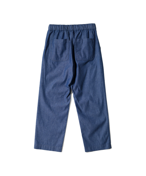 HORLISUN(ホーリーサン)の「Cove Chambray Drape Loose Pants Blue(その他パンツ・メンズ・その他・SMALL/MEDIUM/LARGE)」の7枚目の写真