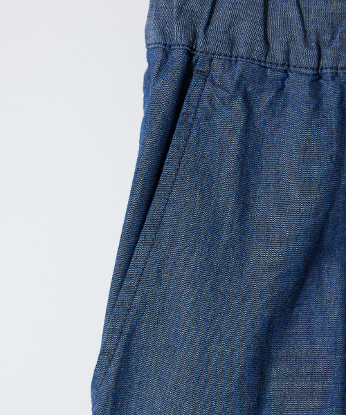 HORLISUN(ホーリーサン)の「Cove Chambray Drape Loose Pants Blue(その他パンツ・メンズ・その他・SMALL/MEDIUM/LARGE)」の9枚目の写真