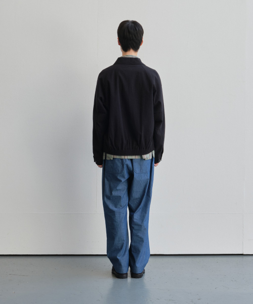 HORLISUN(ホーリーサン)の「Cove Chambray Drape Loose Pants Blue(その他パンツ・メンズ・その他・SMALL/MEDIUM/LARGE)」の4枚目の写真