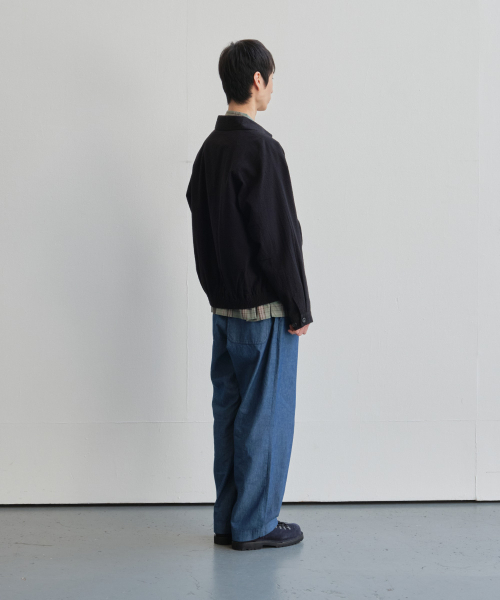 HORLISUN(ホーリーサン)の「Cove Chambray Drape Loose Pants Blue(その他パンツ・メンズ・その他・SMALL/MEDIUM/LARGE)」の5枚目の写真