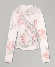 rokh | KNOTTED JERSEY TOP R0CA277(Tシャツ/カットソー)