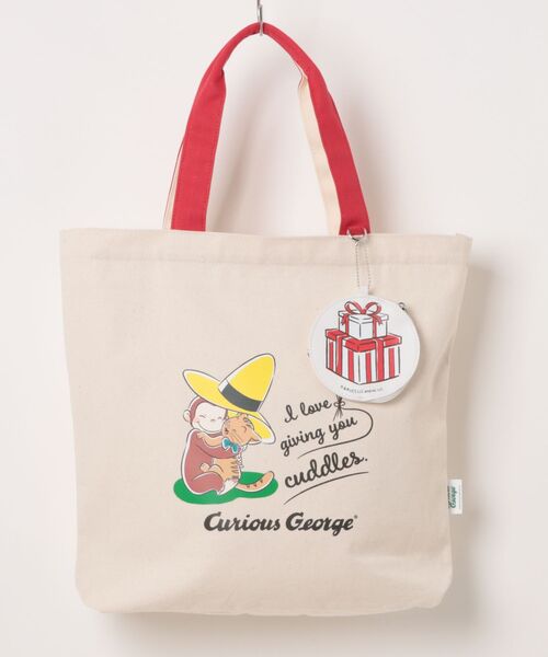 SAC'S BARJean（サックスバージーン）の「【Curious George/おさるのジョージ】トートバッグ（トートバッグ・レディース・レッド/ブルー・FREE）」の8枚目の写真