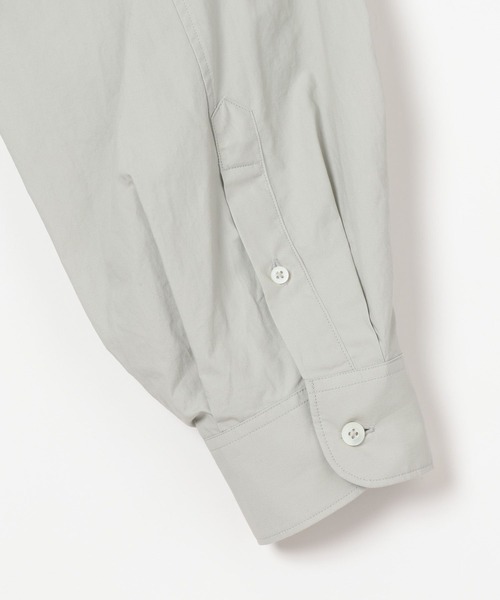 GYMPHLEX（ジムフレックス）の「【GYMPHLEX(ジムフレックス)】ストライプチュニックシャツ（シャツ/ブラウス・レディース・ピンク/グレー・MEDIUM）」の7枚目の写真