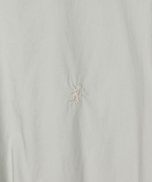 GYMPHLEX（ジムフレックス）の「【GYMPHLEX(ジムフレックス)】ストライプチュニックシャツ（シャツ/ブラウス・レディース・ピンク/グレー・MEDIUM）」の9枚目の写真