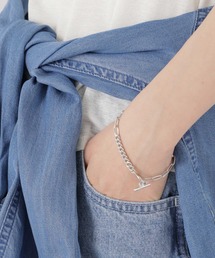 NANO universe | コンビチェーンデザインブレスレット長さ16.5cm(ブレスレット)