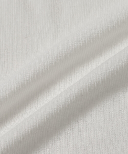 Firsthand(ファーストハンド)の「NOHRA/ノーラ Cotton rib tank top / N26SS-C05 / コットンリブ タンクトップ(タンクトップ・レディース・ホワイト/ブラック・MEDIUM)」の4枚目の写真