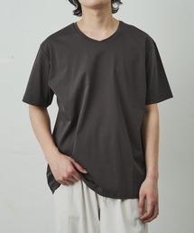 スマートVネック半袖Tシャツ