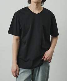 スマートVネック半袖Tシャツ