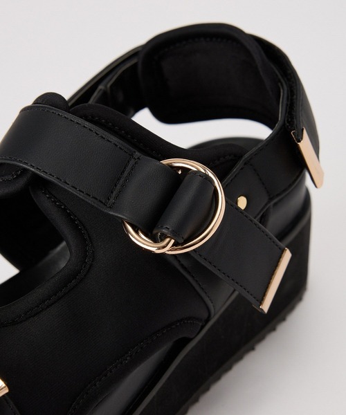 BARNYARDSTORM(バンヤードストーム)の「BARNYARDSTORM / 厚底ベルクロサンダル2【一部店舗限定サイズLL】(サンダル・レディース・ベージュ/ブラック・S/M/L/LL)」の21枚目の写真