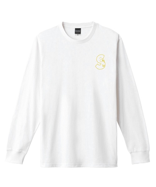 En serio TOKYO(エンソリオトーキョー)の「【SIDEWAYSTANCE】フェイシャルロゴ長袖Tシャツ SIDE23-213(Tシャツ/カットソー・メンズ・ホワイト/パープル/ダークブルー/ブラック/カーキ・SMALL/MEDIUM/LARGE/X-LARGE)」の18枚目の写真