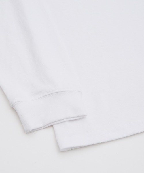 En serio TOKYO(エンソリオトーキョー)の「【SIDEWAYSTANCE】フェイシャルロゴ長袖Tシャツ SIDE23-213(Tシャツ/カットソー・メンズ・ホワイト/パープル/ダークブルー/ブラック/カーキ・SMALL/MEDIUM/LARGE/X-LARGE)」の7枚目の写真