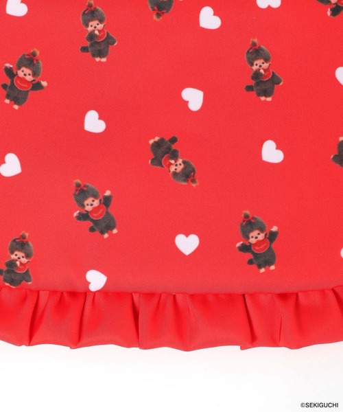 Heather(ヘザー)の「【モンチッチ×Heather】フリルポーチ 659568(ポーチ・レディース・オフホワイト/レッド・ONE SIZE)」の9枚目の写真