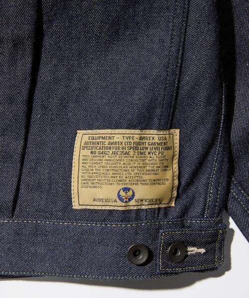 AVIREX(アヴィレックス)の「AVIREX HERITAGE DENIM Type-2 JACKET "NYLON" / アヴィレックス ヘリテージデニム タイプツージャケット ナイロン(デニムジャケット・メンズ・その他10・44/38/36/42/40)」の17枚目の写真