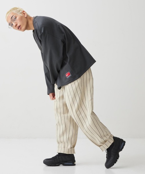 NIKE(ナイキ)の「ナイキ ライフ メンズ ミッドウェイト クルーネック / Nike Life Men's Midweight Crew IF2234-060 Anthracite(Tシャツ/カットソー・メンズ・スミクロ・2XL/S/XL/L/M)」の7枚目の写真
