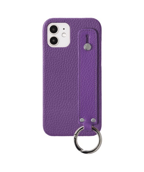 iPhone 14 Pro ケース イタリアンシュリンクレザー 落下防止ハンド