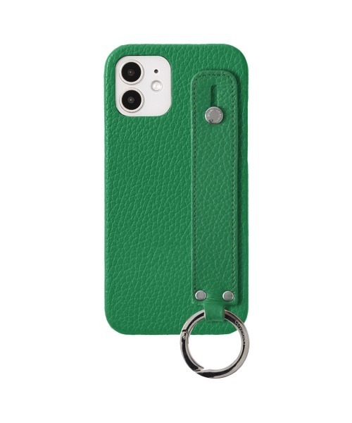 iPhone 14 Pro ケース イタリアンシュリンクレザー 落下防止ハンド
