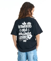 DC SHOES（ディーシーシューズ）の「DC SHOES キッズ 26 KD GRAFFITI SS Tシャツ 【2026年春夏モデル】 バックプリント半袖Tシャツ（Tシャツ/カットソー）」
