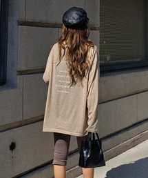 esutoreja | バックロゴシアーTシャツ(Tシャツ/カットソー)