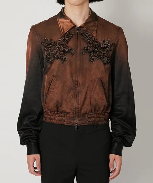 TAAKK（ターク）の「【TAAKK/ターク】Zip Blouson（ブルゾン・メンズ・ブラック/カーキ・3/2）」の2枚目の写真