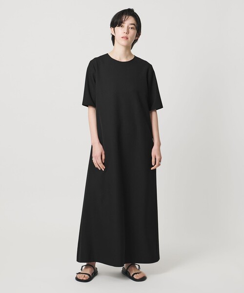 MARW UNITED ARROWS＞5分袖 ベーシック ロング ワンピース（ワンピース
