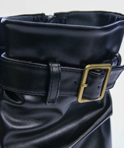 clear（クリア）の「カバーブーツ厚底サンダル（サンダル・レディース・ブラック/アイボリー・L/M）」の17枚目の写真