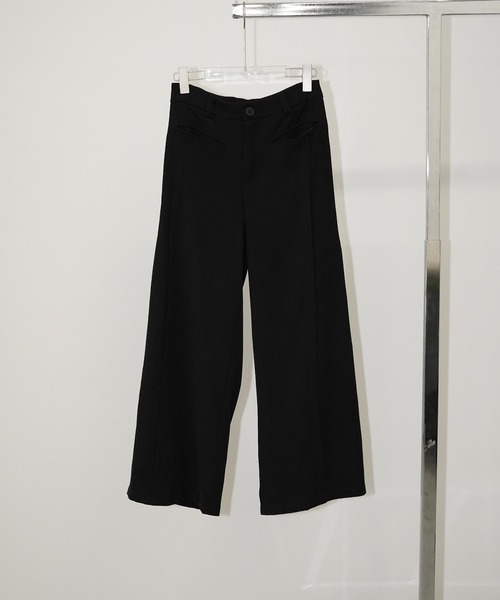chuclla(チュクラ)の「タックラインワイドパンツ chw26s194(その他パンツ・レディース・ブラック・L/M/S)」の9枚目の写真
