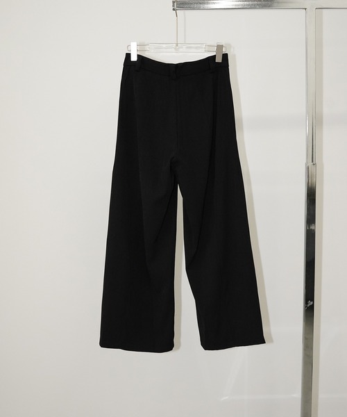 chuclla(チュクラ)の「タックラインワイドパンツ chw26s194(その他パンツ・レディース・ブラック・L/M/S)」の10枚目の写真