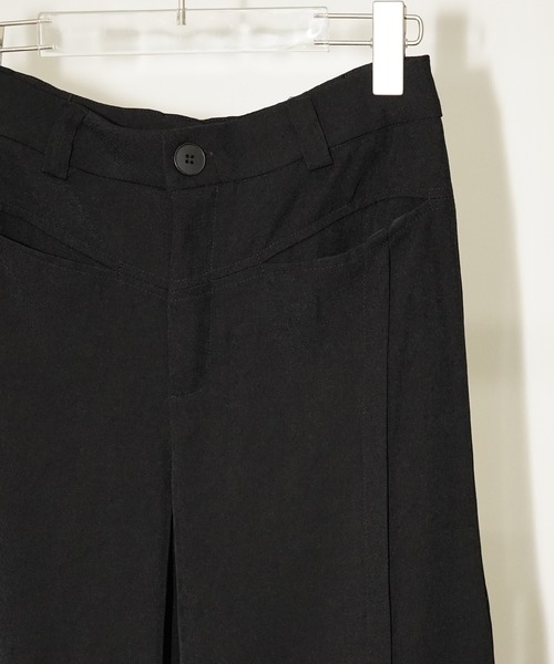 chuclla(チュクラ)の「タックラインワイドパンツ chw26s194(その他パンツ・レディース・ブラック・L/M/S)」の11枚目の写真