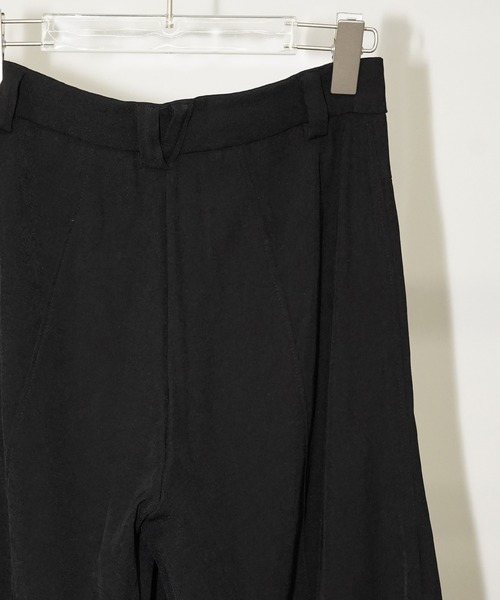 chuclla(チュクラ)の「タックラインワイドパンツ chw26s194(その他パンツ・レディース・ブラック・L/M/S)」の13枚目の写真