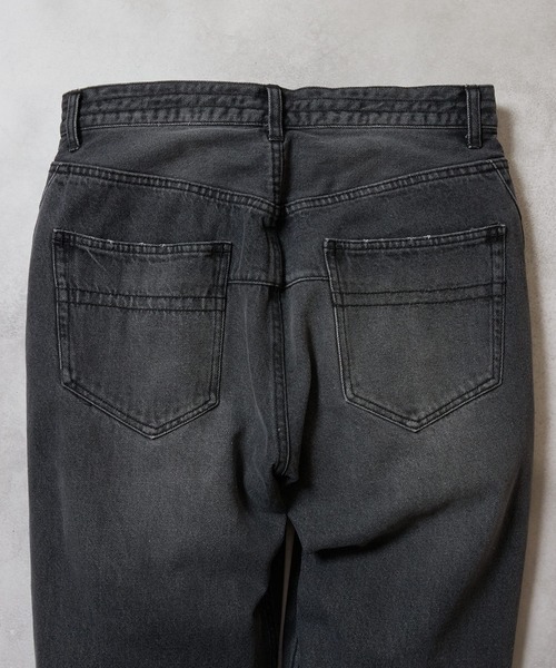 NUMBER (N)INE(ナンバーナイン)の「STRAIGHT DENIM JEANS VINTAGE WASH / ストレート デニム ジーンズ ヴィンテージ ウォッシュ(デニムパンツ・メンズ・ブラック/インディゴブルー・2/3/4)」の18枚目の写真