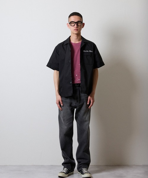 NUMBER (N)INE(ナンバーナイン)の「STRAIGHT DENIM JEANS VINTAGE WASH / ストレート デニム ジーンズ ヴィンテージ ウォッシュ(デニムパンツ・メンズ・ブラック/インディゴブルー・2/3/4)」の9枚目の写真