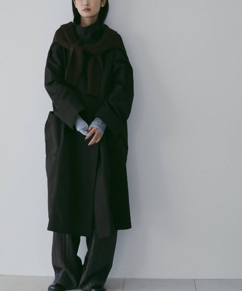 anuke(アンヌーク)の「Linen Tuck Pants 62610706(その他パンツ・メンズ・ブラウン/ネイビー・36/38)」の16枚目の写真