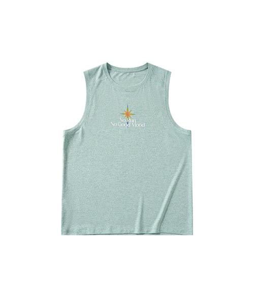 BUTTON SEOUL(ボタンソウル)の「エアライトネオンスタクーリングスリーブレス (3 COLOR)(Tシャツ/カットソー・メンズ・グリーン/アイボリー/ブラック・MEDIUM/LARGE/X-LARGE)」の3枚目の写真