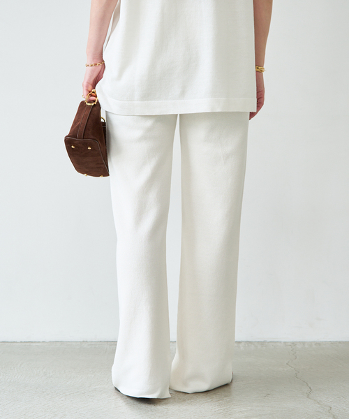Deuxieme Classe(ドゥーズィエムクラス)の「*URBAN SemiFlare パンツ(その他パンツ・レディース・ホワイト/ブラウン・38/36)」の6枚目の写真