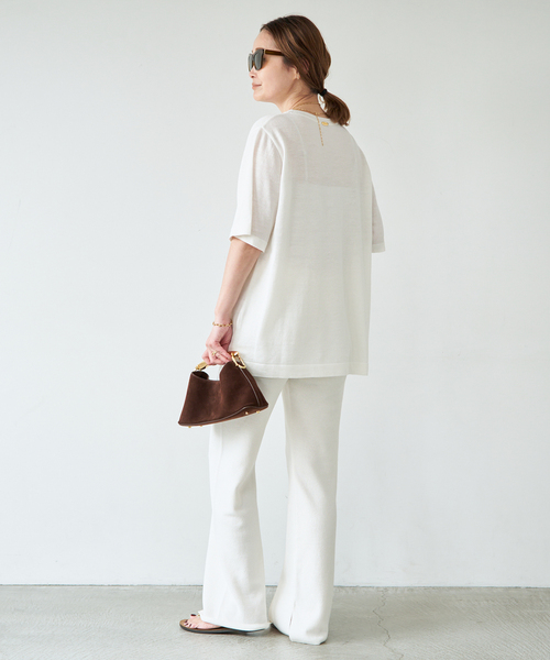 Deuxieme Classe(ドゥーズィエムクラス)の「*URBAN SemiFlare パンツ(その他パンツ・レディース・ホワイト/ブラウン・38/36)」の9枚目の写真