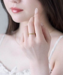 Ms.yuu by Nothing And Others（ミスユーバイナッシングアンドアザーズ）の「【りんかさん着用】Ms.yuu by Nothing And Others/ツイストオープンリング（リング）」