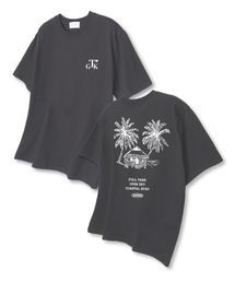 フルタンク オーバーサイズ 半袖Tシャツ ダークグレー