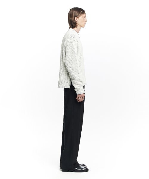 MAISON MINED（メゾンミネド）の「SAINT TWO TUCK WIDE PANTS BEIGE（スラックス・メンズ・その他・SMALL/MEDIUM/LARGE）」の15枚目の写真