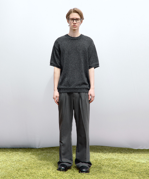 MAISON MINED（メゾンミネド）の「SAINT TWO TUCK WIDE PANTS BEIGE（スラックス・メンズ・その他・SMALL/MEDIUM/LARGE）」の18枚目の写真