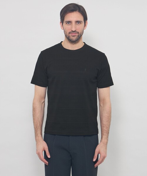 MACKINTOSH LONDON(マッキントッシュ ロンドン)の「【WEB・一部店舗限定】パネルリンクス半袖Tシャツ(Tシャツ/カットソー・メンズ・ブルー系その他4/ブラック/ネイビー/ライトグレー・XL/M/L)」の9枚目の写真