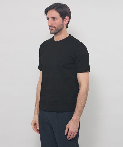 MACKINTOSH LONDON(マッキントッシュ ロンドン)の「【WEB・一部店舗限定】パネルリンクス半袖Tシャツ(Tシャツ/カットソー・メンズ・ブルー系その他4/ブラック/ネイビー/ライトグレー・XL/M/L)」の10枚目の写真