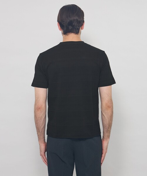 MACKINTOSH LONDON(マッキントッシュ ロンドン)の「【WEB・一部店舗限定】パネルリンクス半袖Tシャツ(Tシャツ/カットソー・メンズ・ブルー系その他4/ブラック/ネイビー/ライトグレー・XL/M/L)」の11枚目の写真