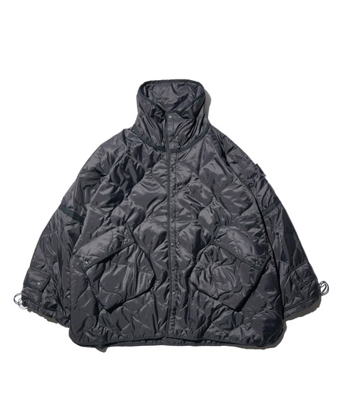 PHINGERIN（フィンガリン）の「PHINGERIN / フィンガリン FUTON QUILT COAT (PD-252-JK-071)（ダウンジャケット/コート・メンズ・ベージュ/ブラック・LARGE）」の9枚目の写真